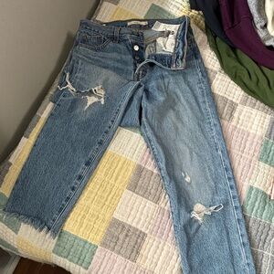 Levi’s wedgie button up jeans 26